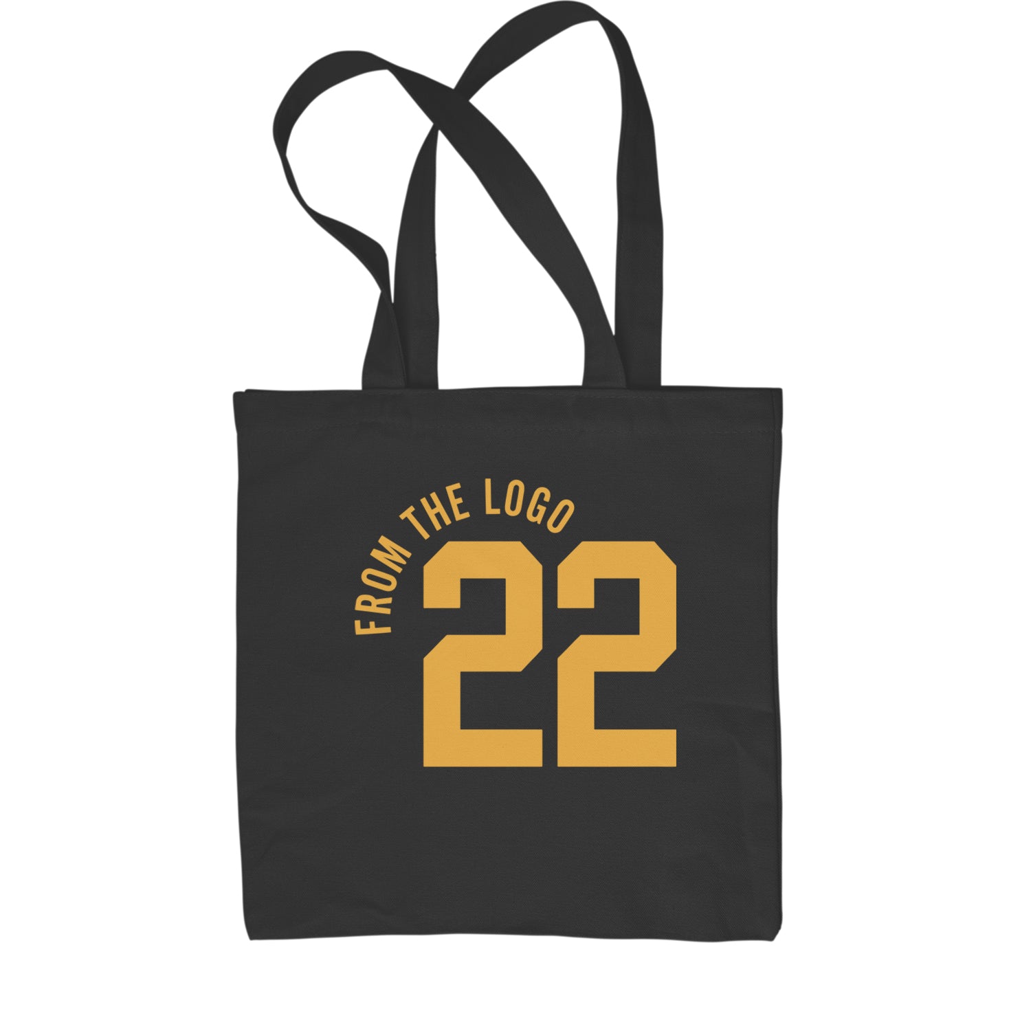 From The Logo #22 Basketball Shopping Tote Bag