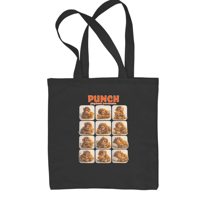 Punch Play Hard Love Harder Shopping Tote Bag