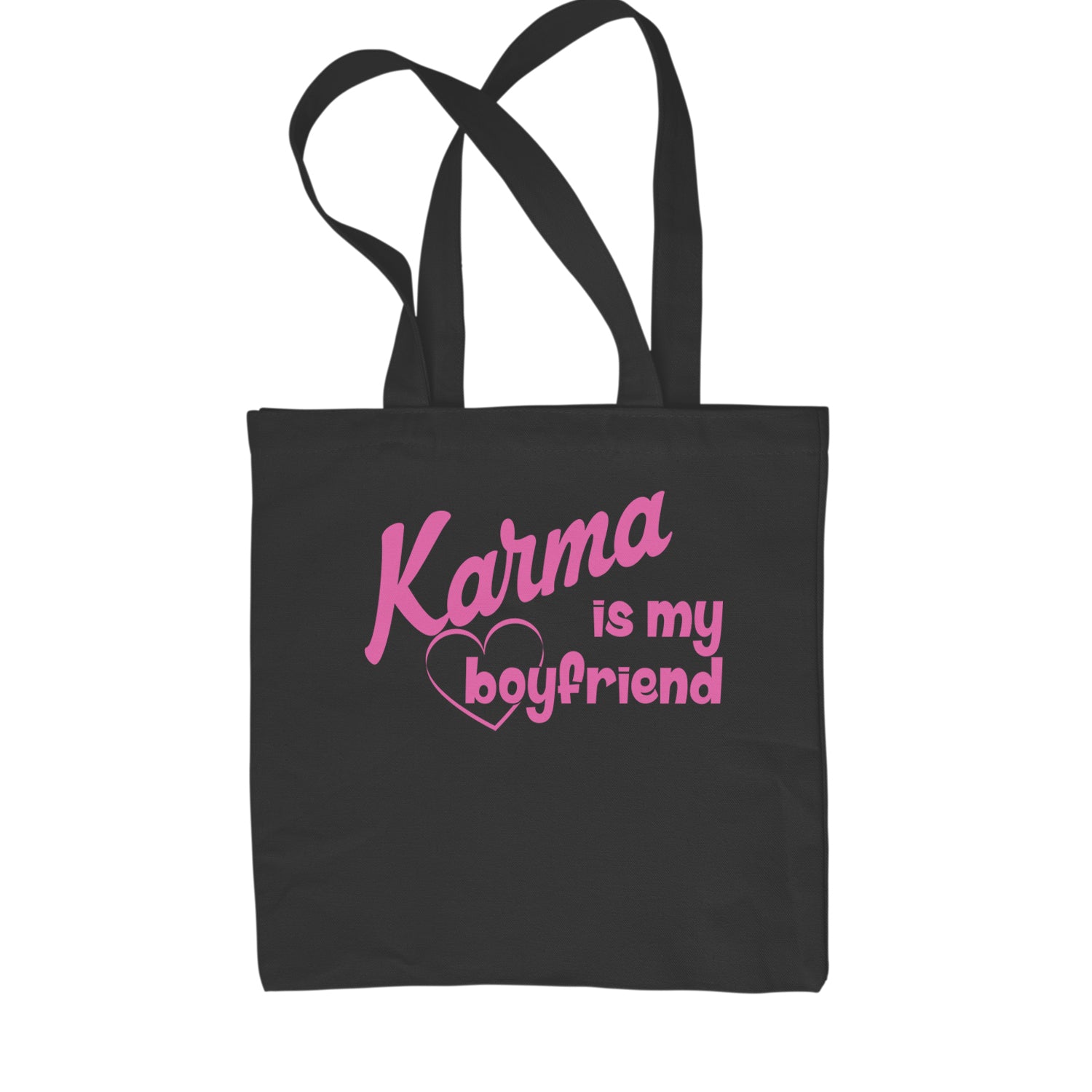 Karma Is My Boyfriend Midnight Eras  Shopping Tote Bag Black