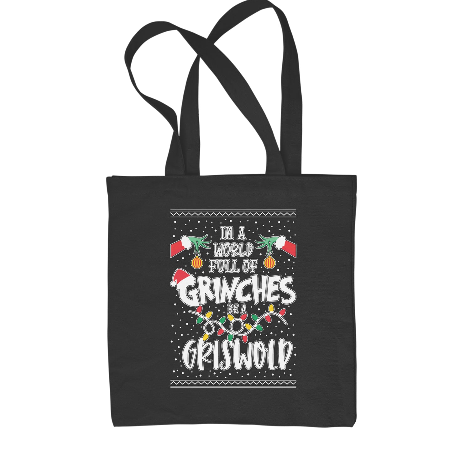 In A World Full Of Grinches, Be A Griswold Shopping Tote Bag Sky Blue