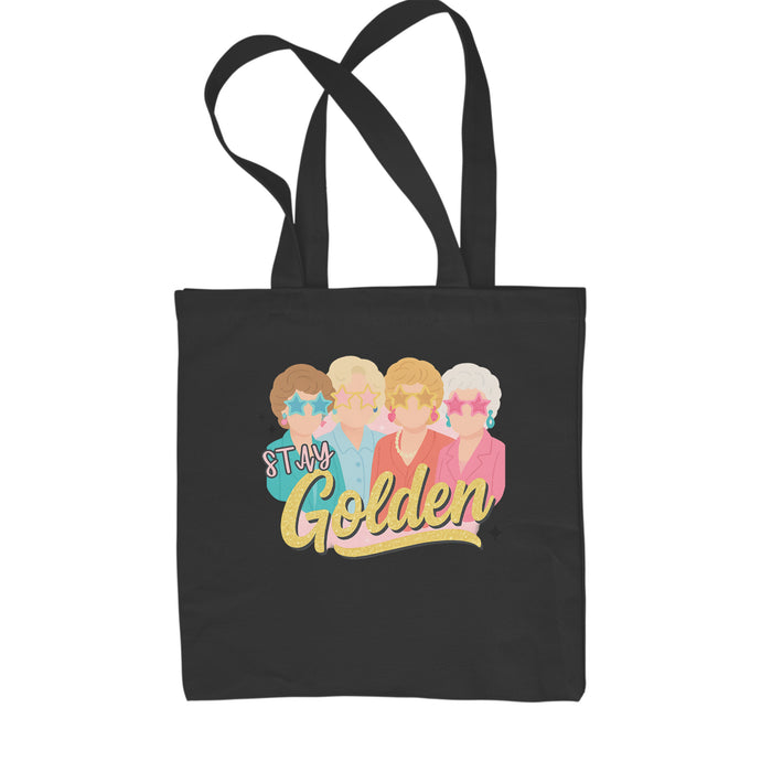 Stay Golden Girls Retro Shopping Tote Bag