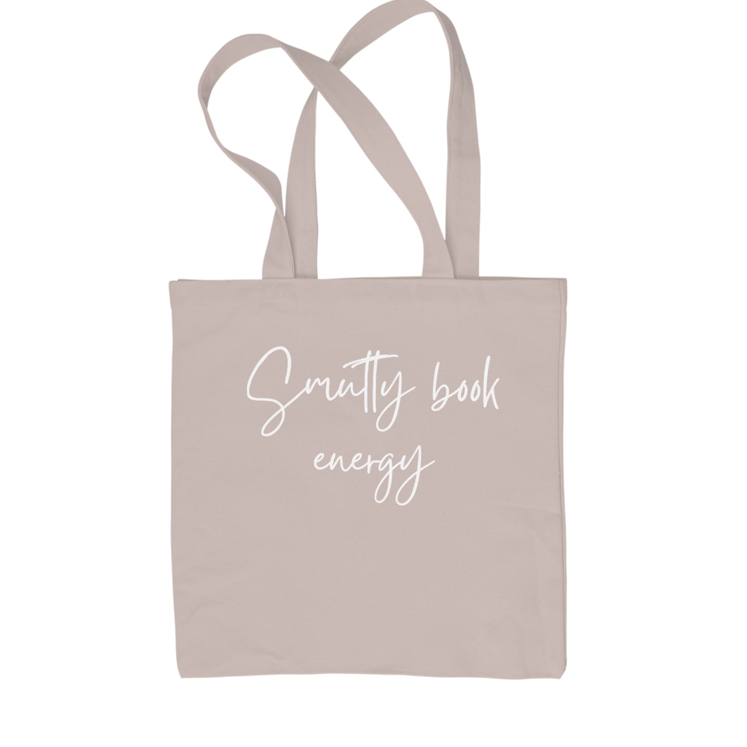 Smutty Book Energy Romantasy Shopping Tote Bag Black