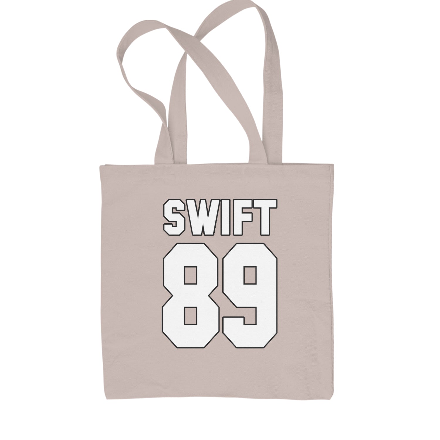 Swift 89 Birth Year Music Fan Era Poets Department Lover Shopping Tote Bag Natural