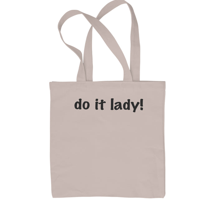 Do It Lady Viral Meme Shopping Tote Bag