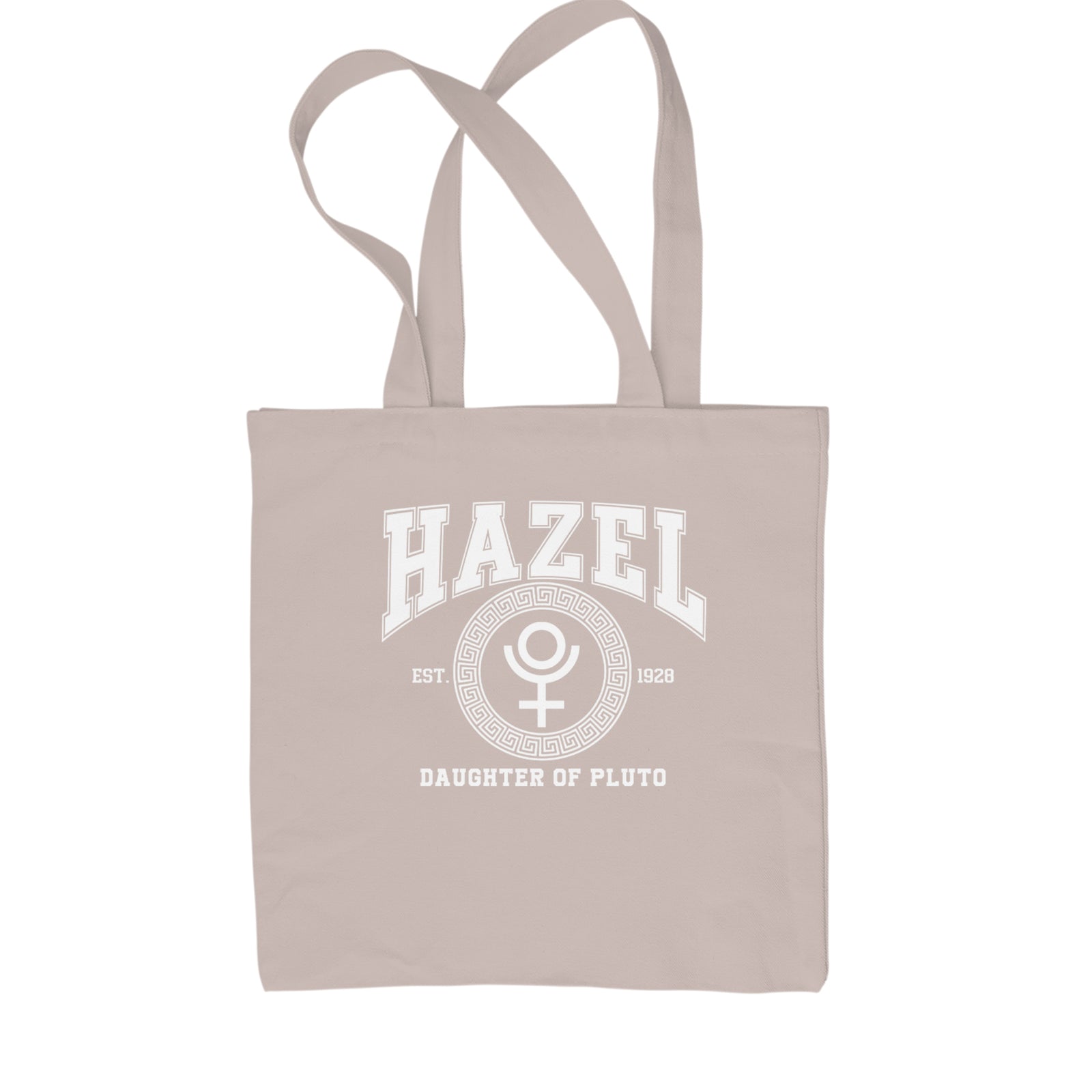 Hazel Daughter of Pluto Roman Gold Shopping Tote Bag Black