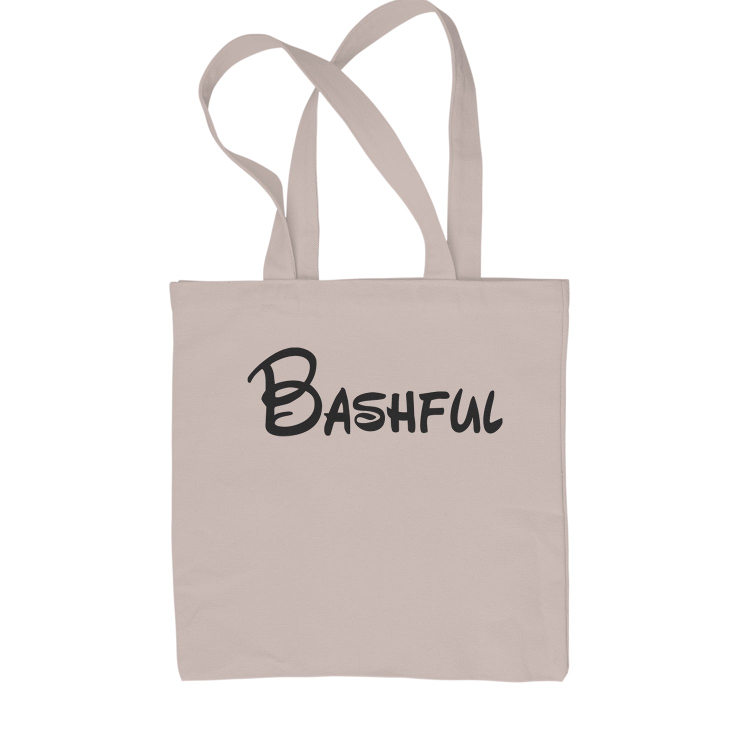 Bashful - 7 Dwarfs Costume Shopping Tote Bag Natural