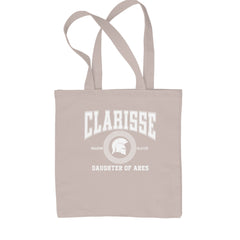 Clarisse Daughter of Ares Battle Ready Shopping Tote Bag Natural