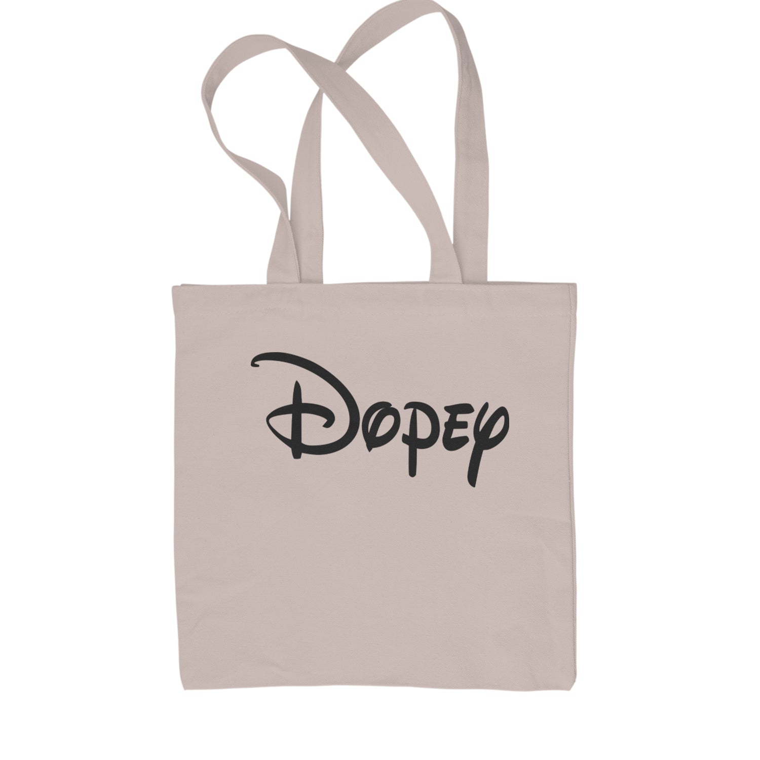 Dopey - 7 Dwarfs Costume Shopping Tote Bag Natural
