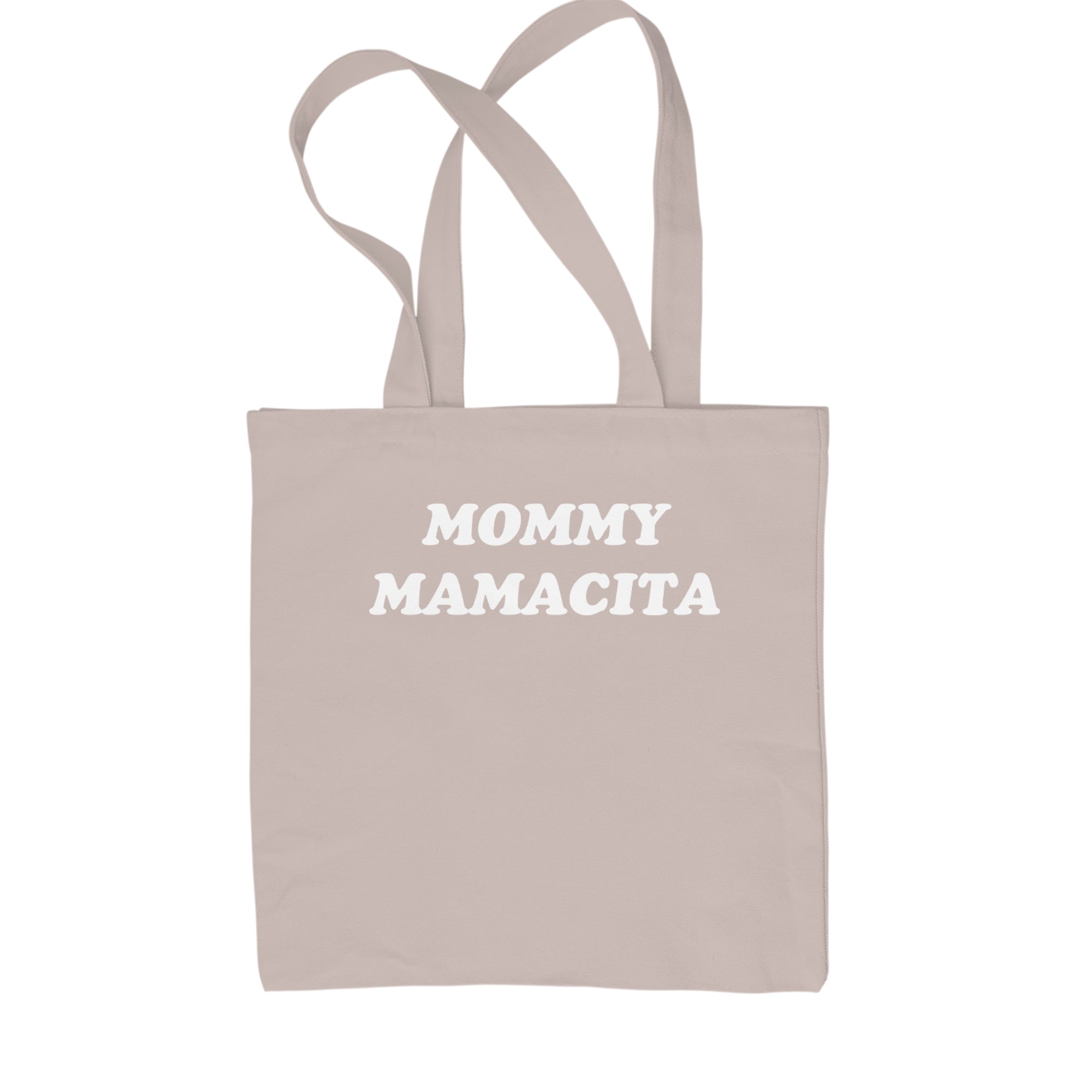 Mommy Mamacita Love Island Shopping Tote Bag Natural