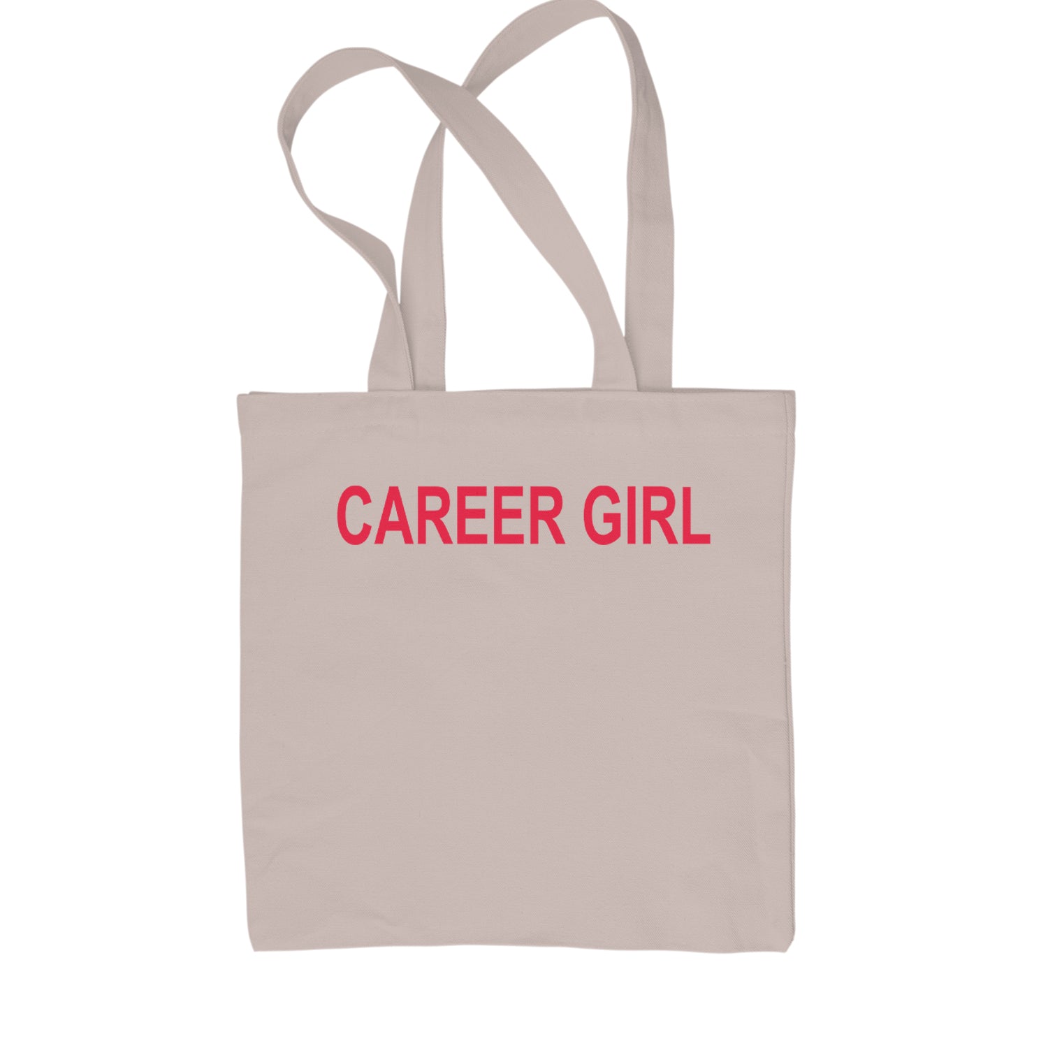 Career Girl Trendsetter Statement Shopping Tote Bag Natural