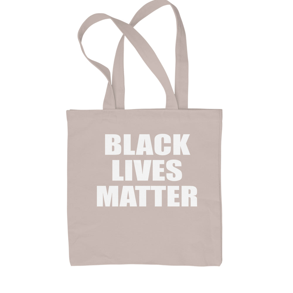 Black Lives Matter BLM Shopping Tote Bag Natural