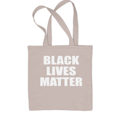 Black Lives Matter BLM Shopping Tote Bag Natural