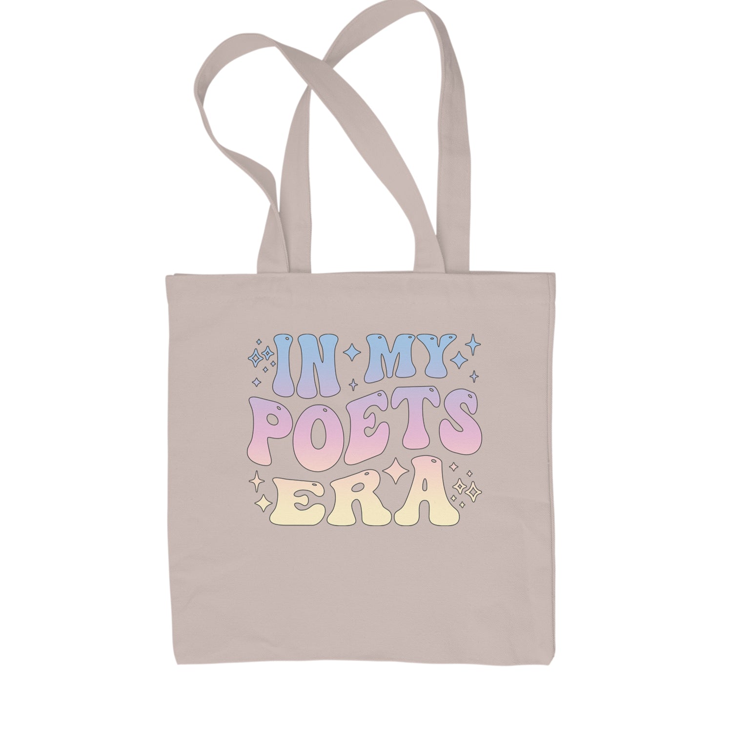 In My Poet Era Tie Dye TTPD Music Shopping Tote Bag Black