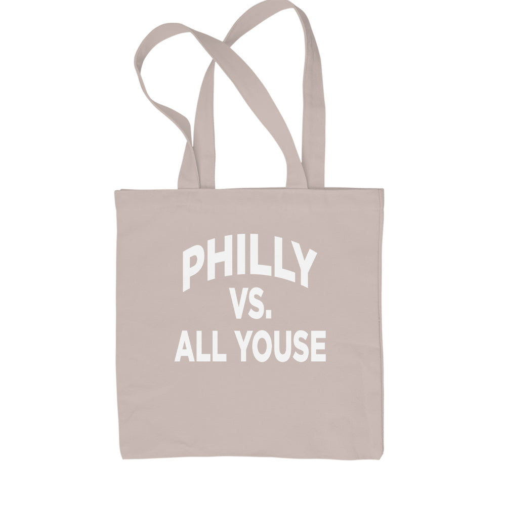 Philly Vs. All Youse Philly Thing Shopping Tote Bag Natural