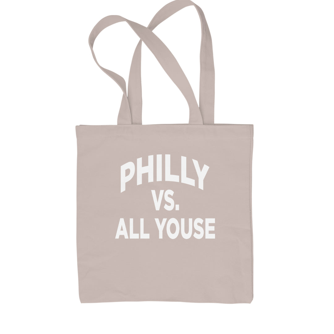 Philly Vs. All Youse Philly Thing Shopping Tote Bag Natural