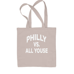 Philly Vs. All Youse Philly Thing Shopping Tote Bag Natural