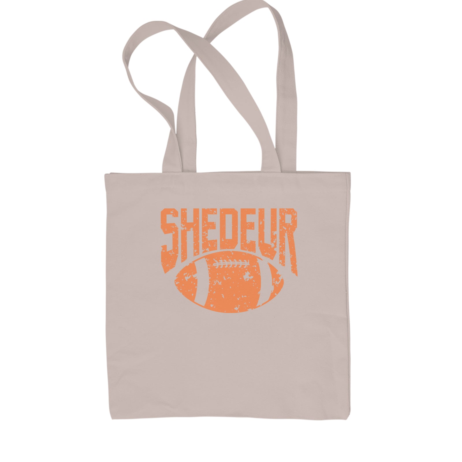 Shedeur Football Shopping Tote Bag Black