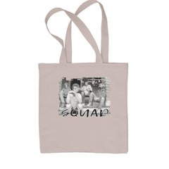 Squad Golden Girls Shopping Tote Bag Natural