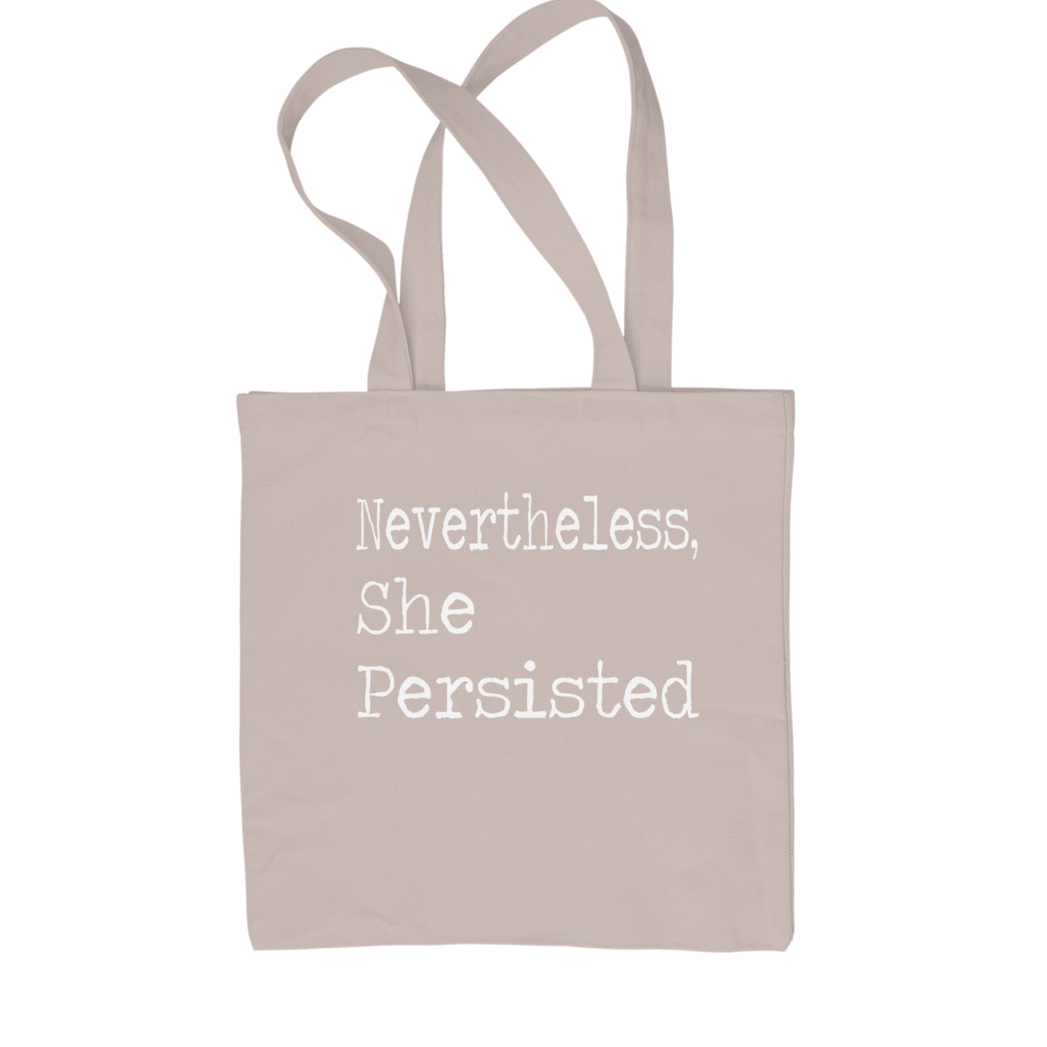 Nevertheless, She Persisted  Shopping Tote Bag Black