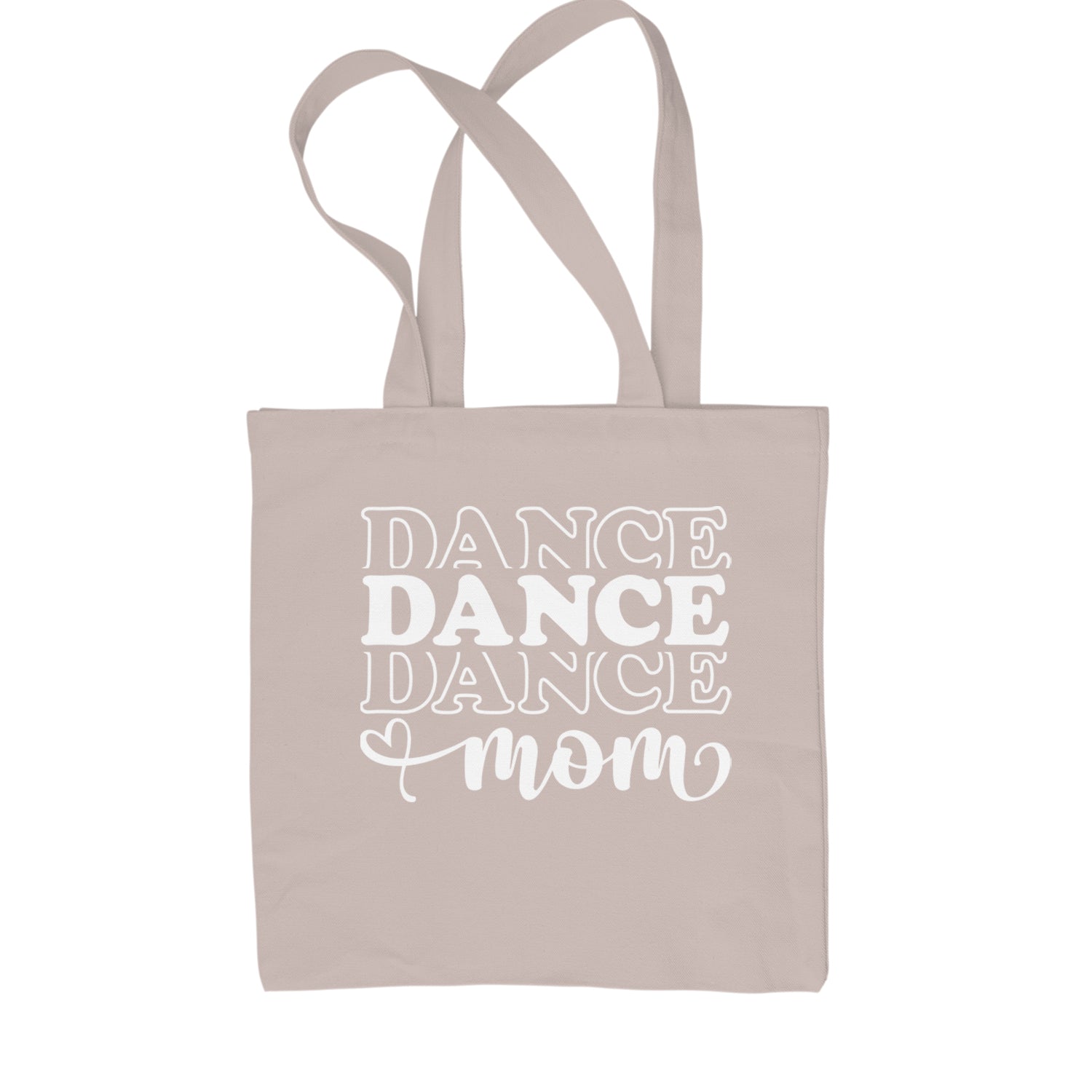 Dance Mom Shopping Tote Bag Black