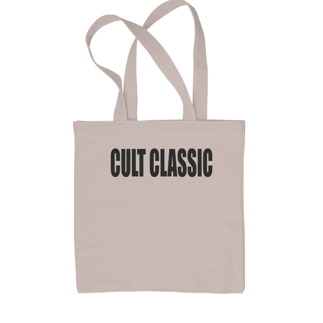 Cult Classic Pop Music Club Shopping Tote Bag Natural