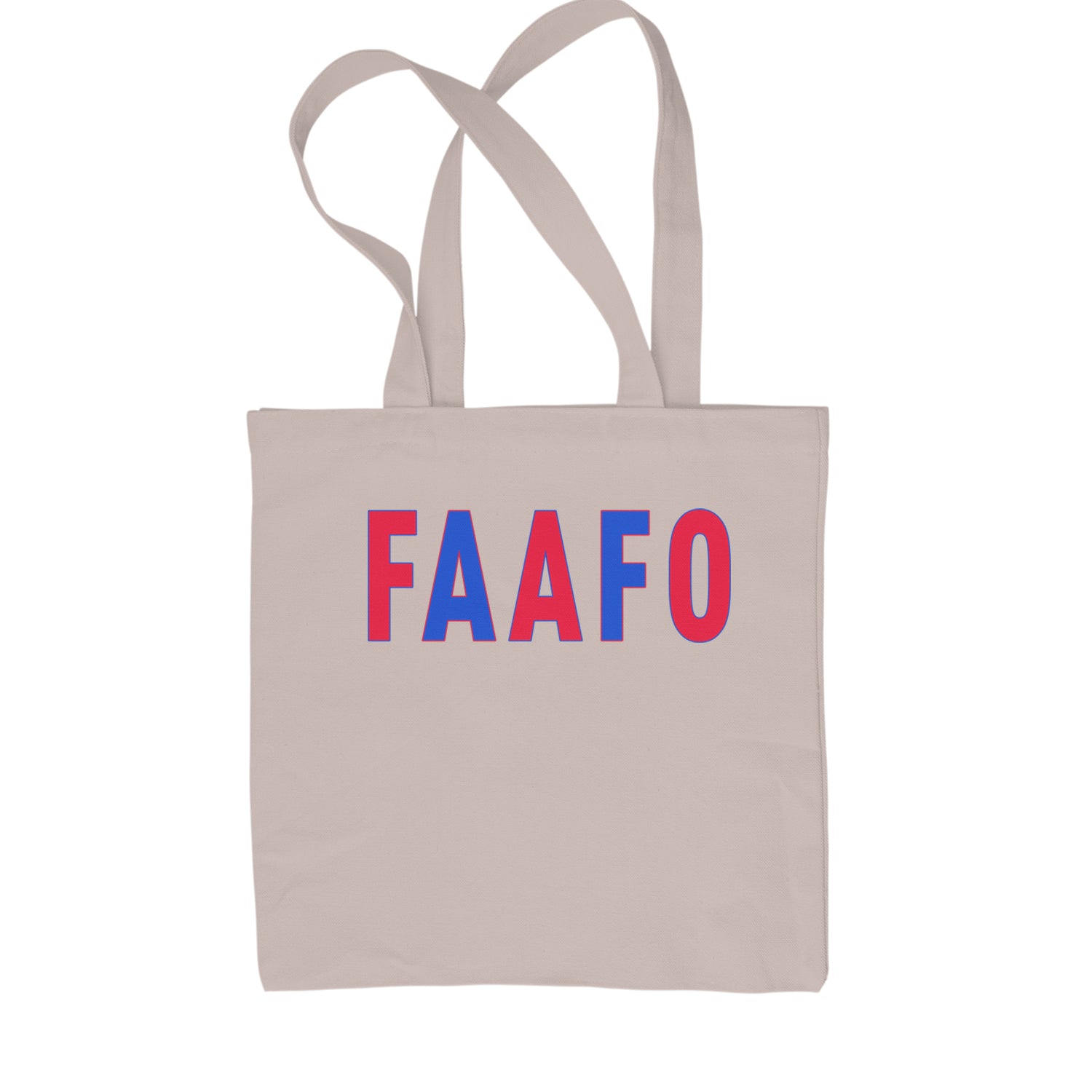 FAAFO Olympic Team USA Shirt Shopping Tote Bag Natural