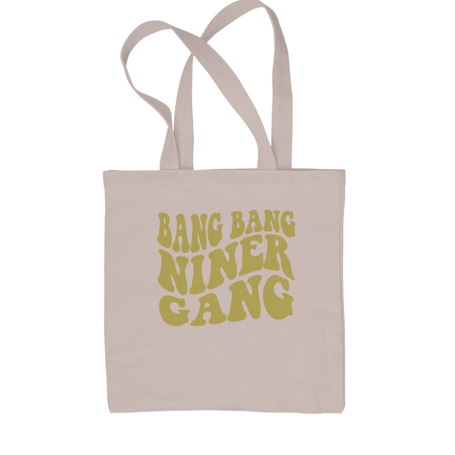 WAVE Bang Bang Nin-r Gang San Francisco Shopping Tote Bag Black