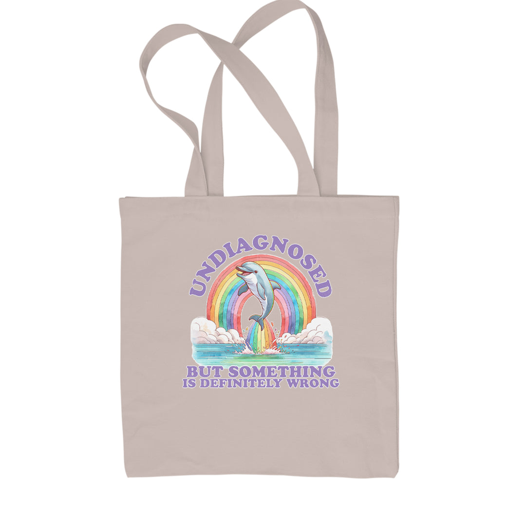 Undiagnosed But Something Is Definitely Wrong Shopping Tote Bag Natural