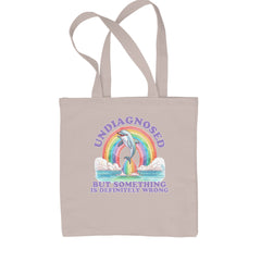 Undiagnosed But Something Is Definitely Wrong Shopping Tote Bag Natural