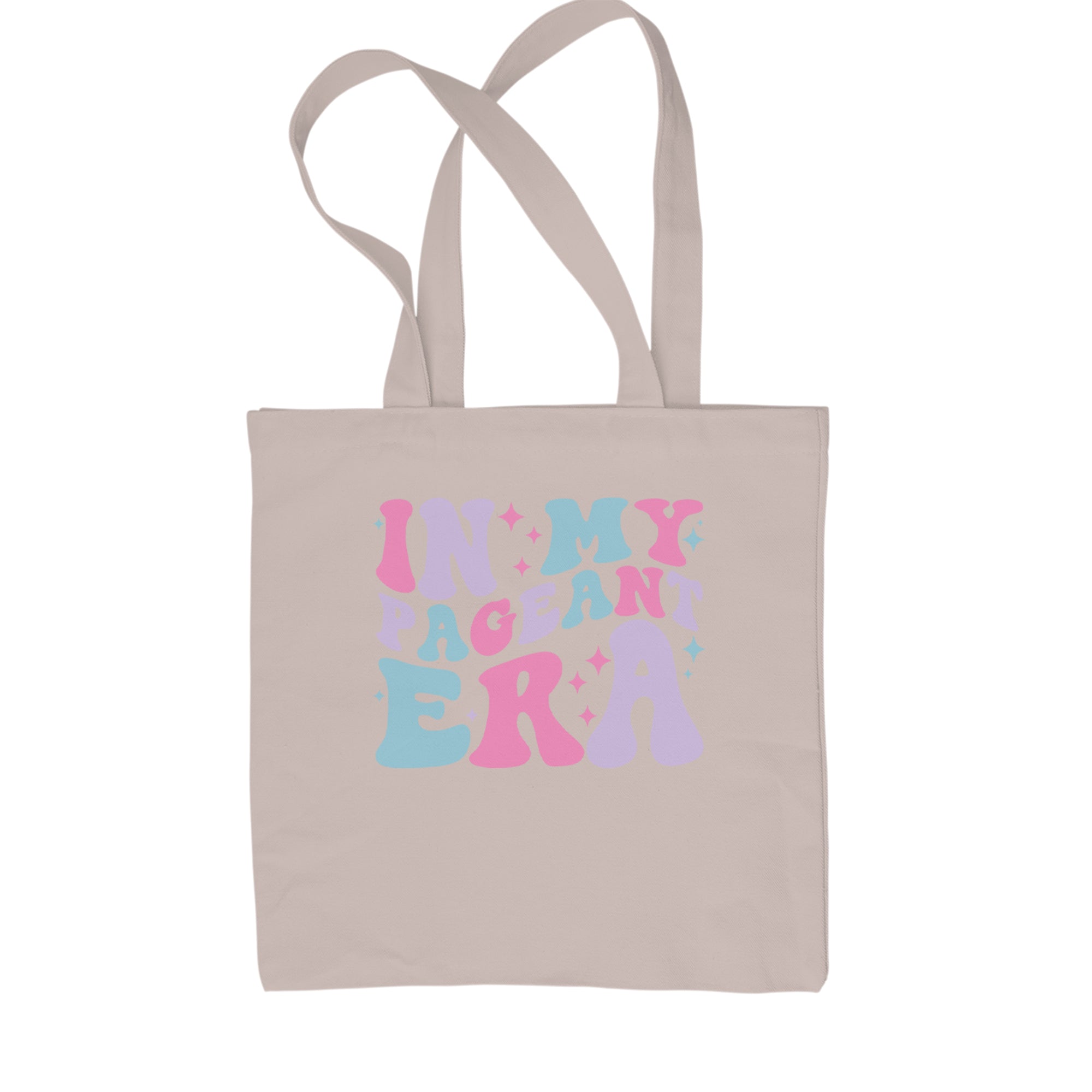 In My Pageant Era Shopping Tote Bag Natural