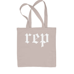REP Reputation Eras Music Lover Gift Fan Favorite Shopping Tote Bag Natural