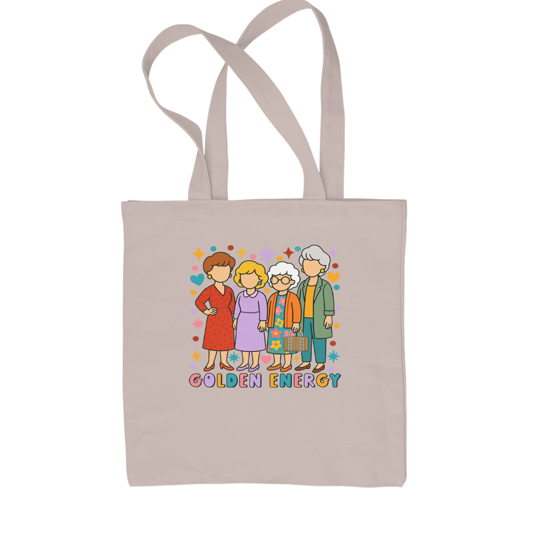 Golden Forever Golden Girls Shopping Tote Bag Natural