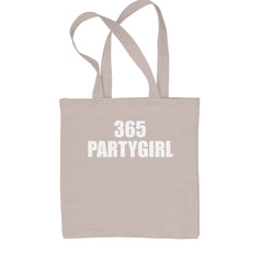 365 Party Girl Brat Girl Summer Shopping Tote Bag Natural