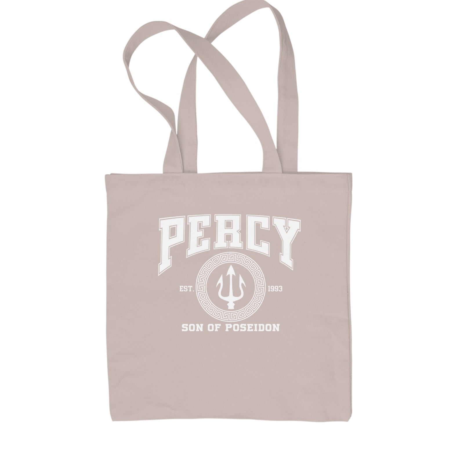 Percy Son Of Poseidon Sea God Shopping Tote Bag Black