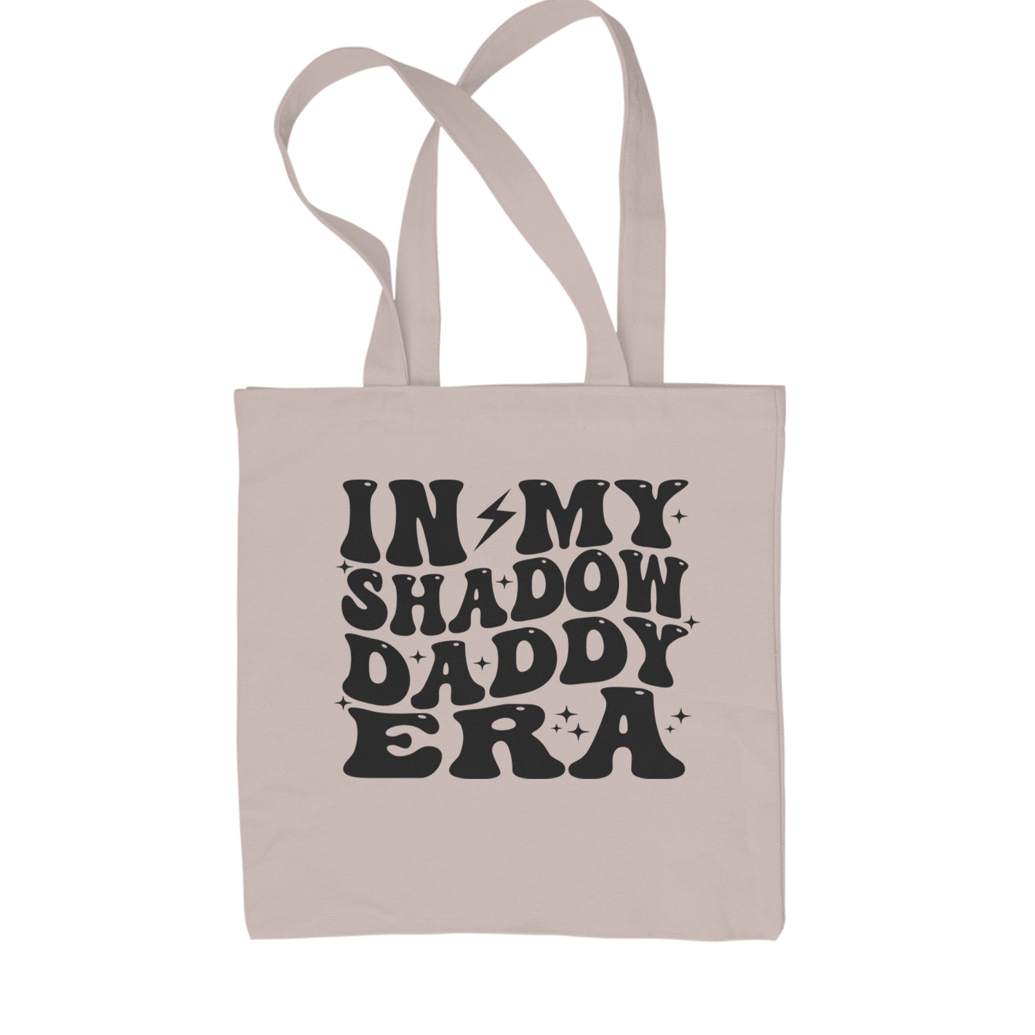 In My Shadow Daddy Era Romantasy Shopping Tote Bag Natural