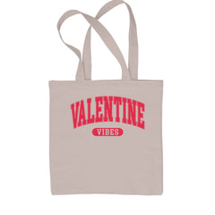 Valentines Vibes Shopping Tote Bag Natural