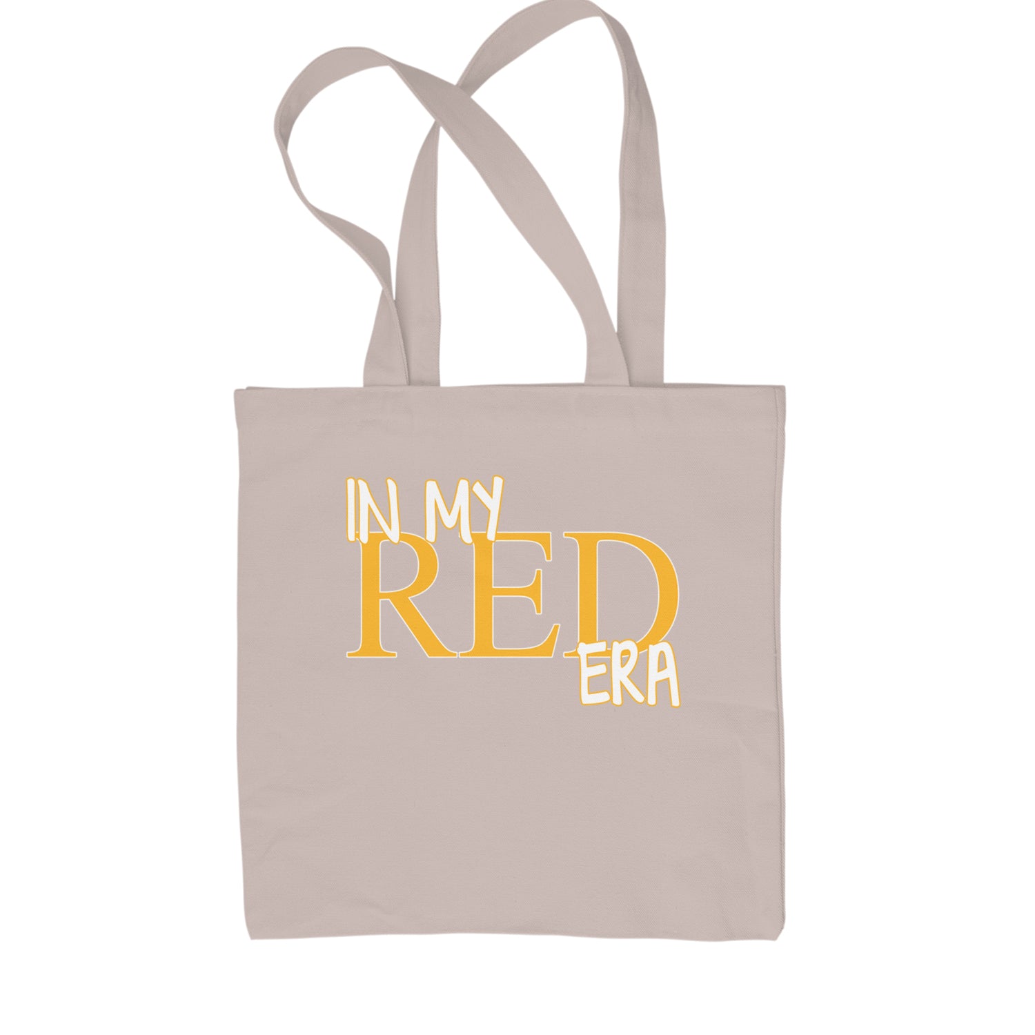 In My Red Era Kansas City Shopping Tote Bag Black