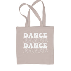 Dance Dance Dance Dance Shopping Tote Bag Natural