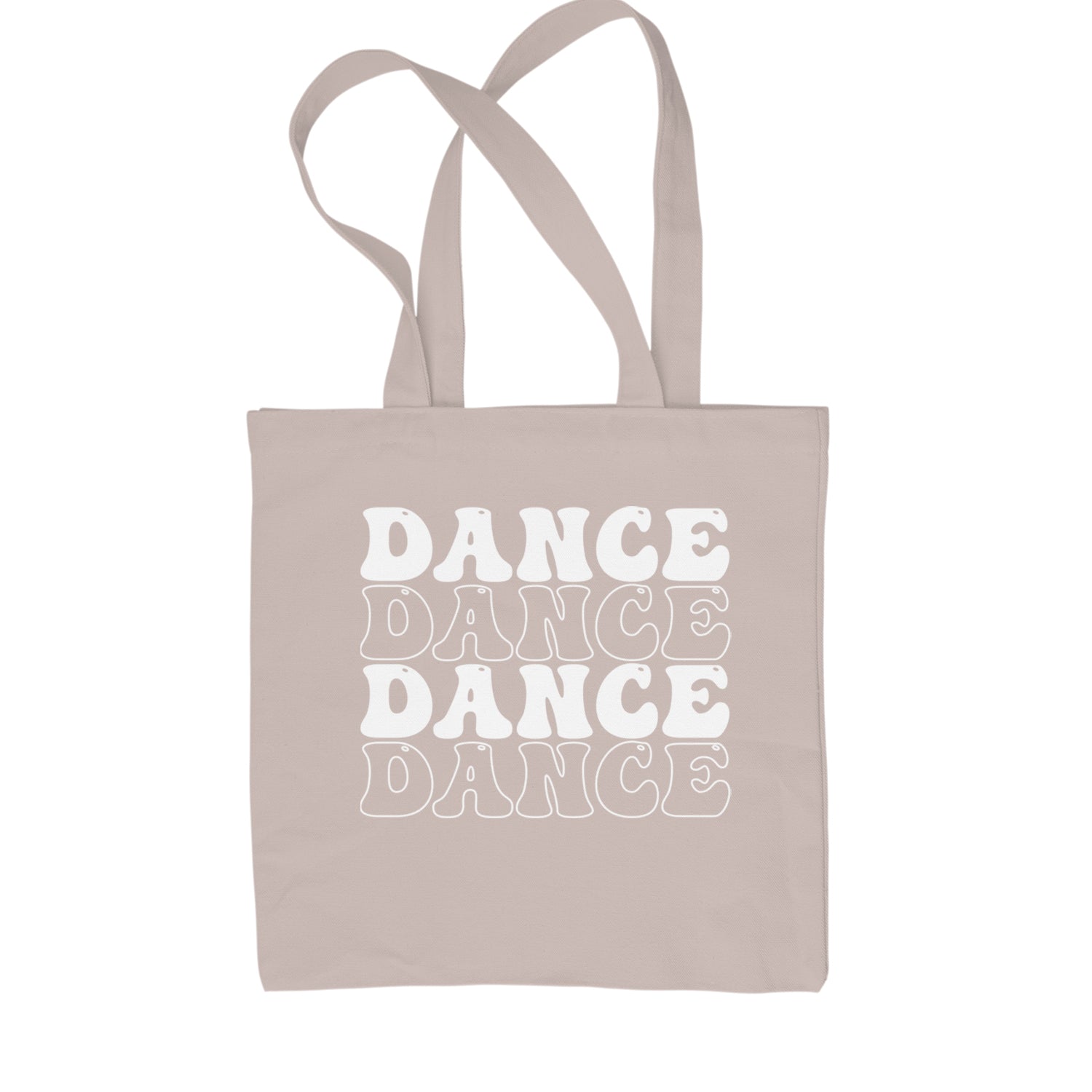 Dance Dance Dance Dance Shopping Tote Bag Black