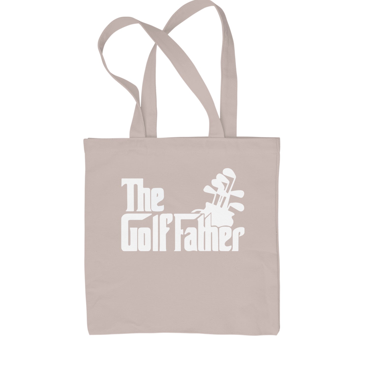 The Golf Father Golfing Dad  Shopping Tote Bag Black