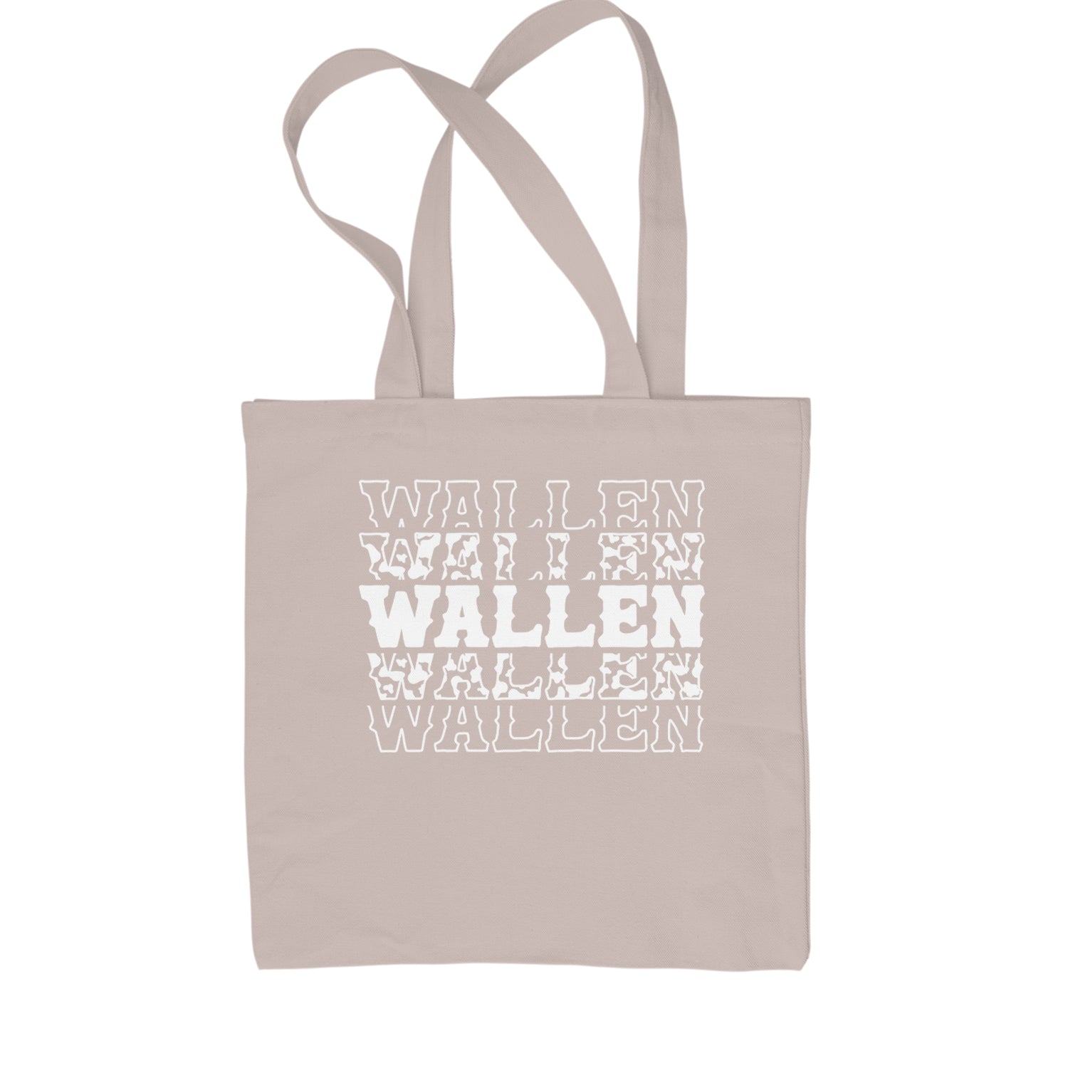 Wallen Country Music Western Shopping Tote Bag Natural