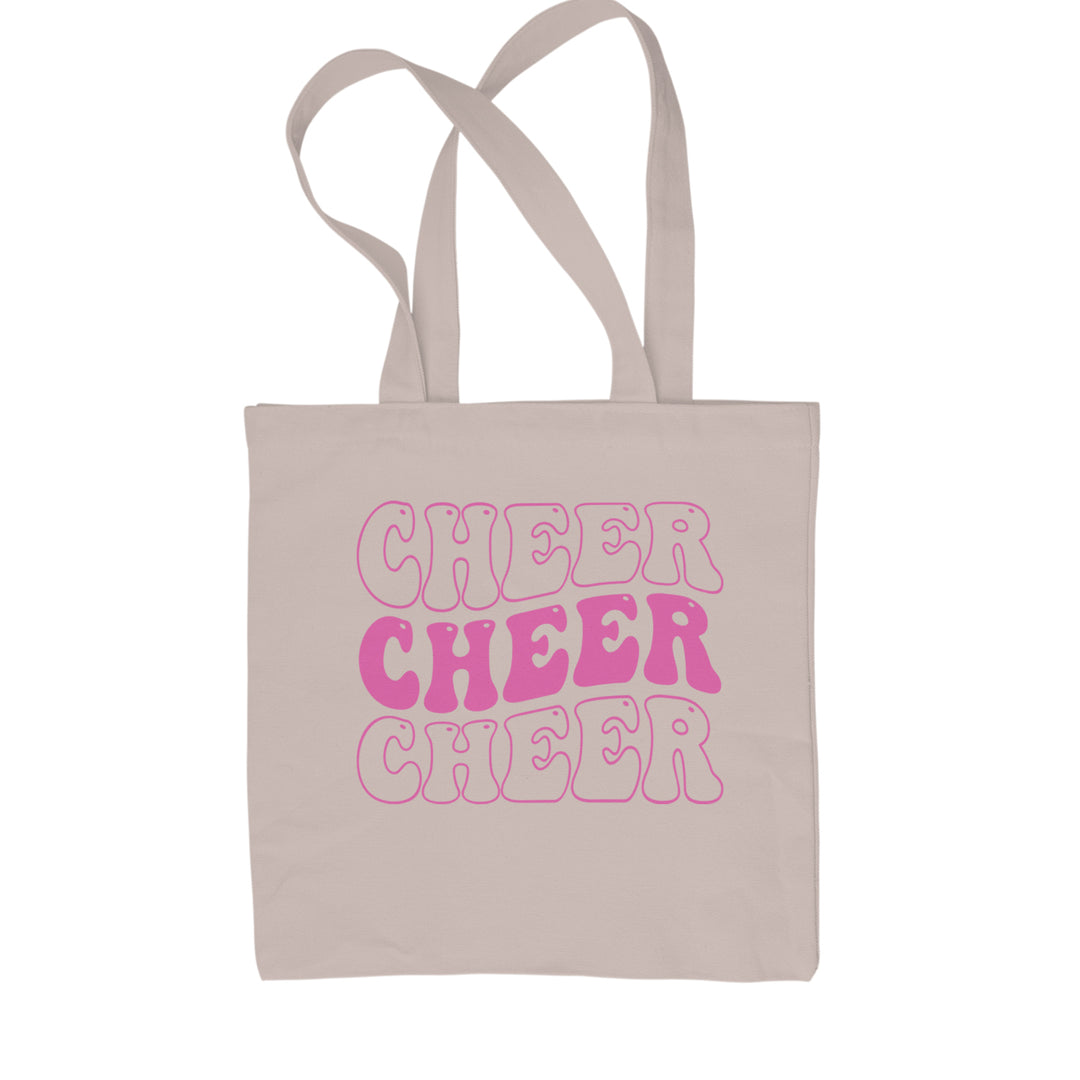 Cheer Cheer Cheer Shopping Tote Bag Natural