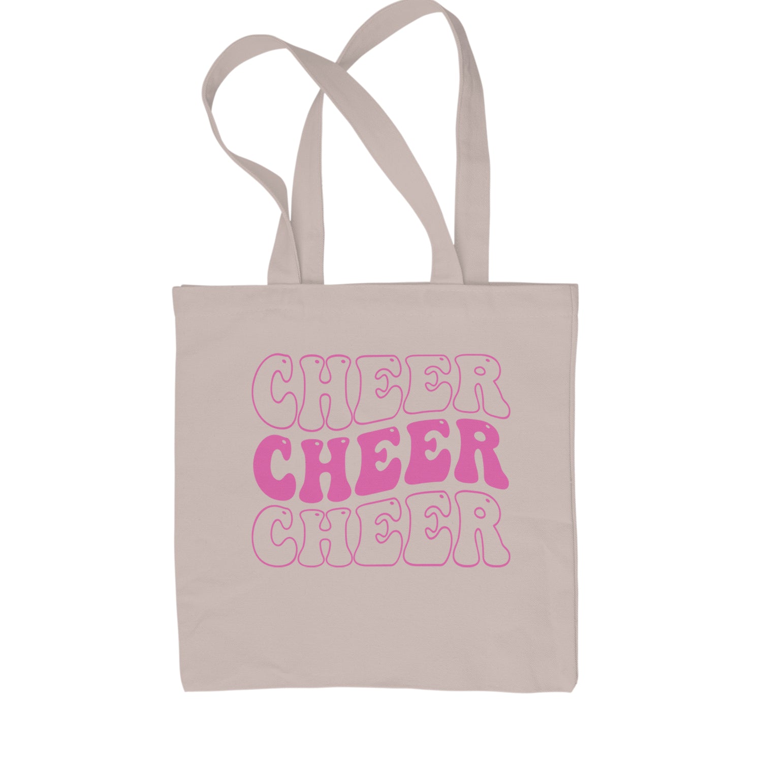 Cheer Cheer Cheer Shopping Tote Bag Black