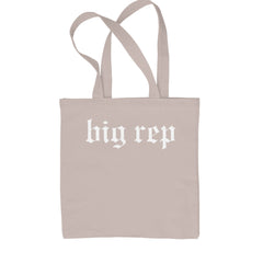 Big Rep Reputation Music Lover Gift Fan Favorite Shopping Tote Bag Natural