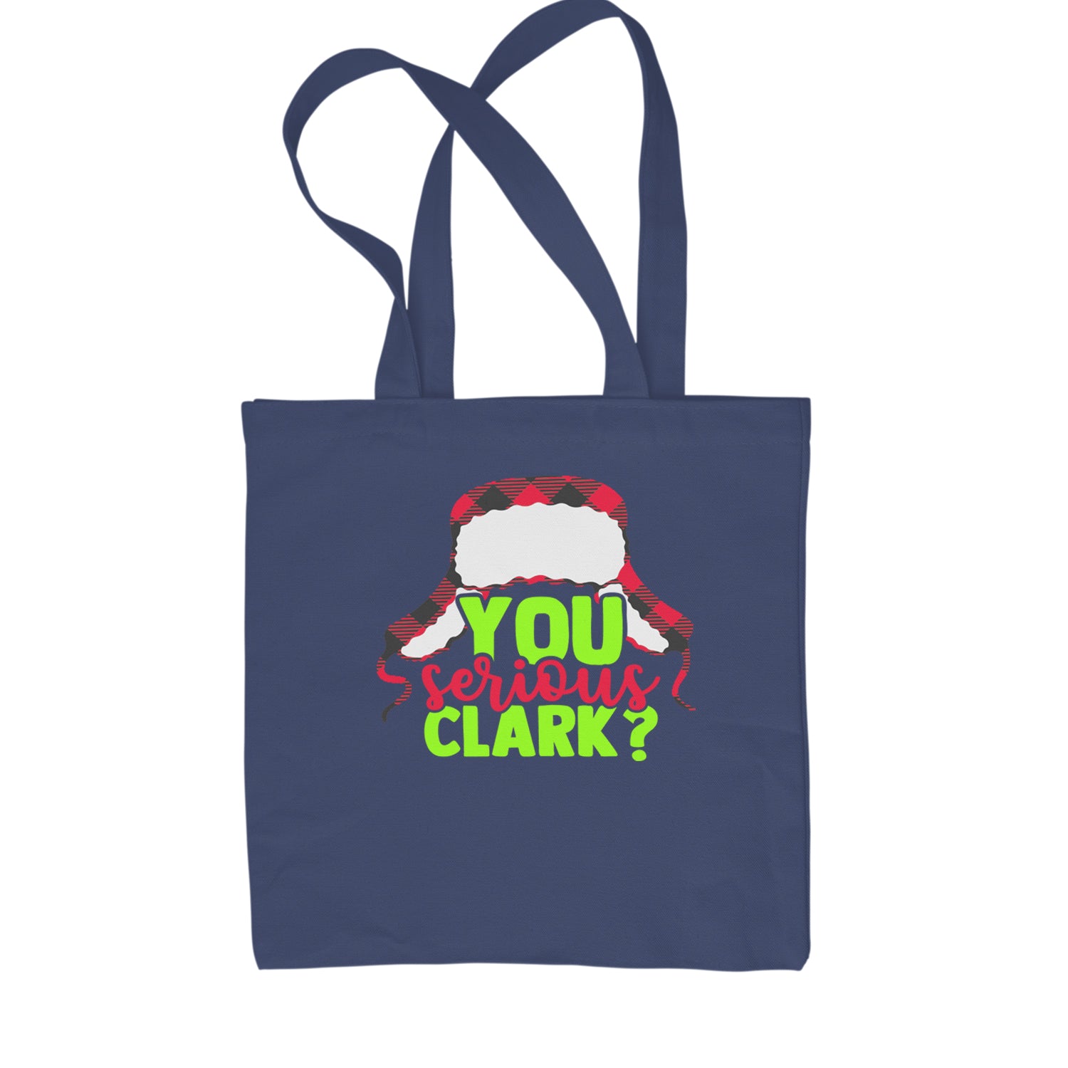 You Serious Clark? Griswold Shopping Tote Bag Navy Blue