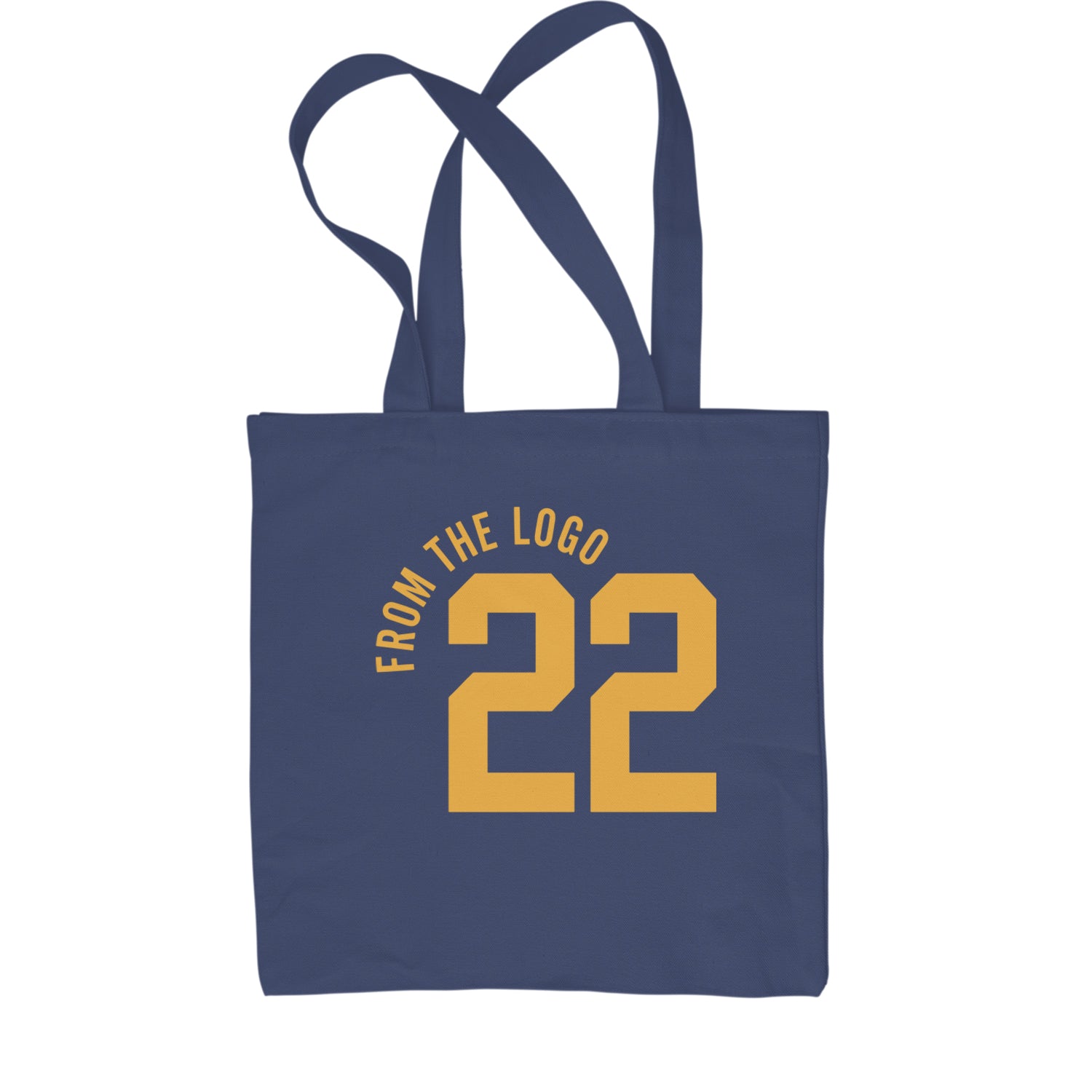 From The Logo #22 Basketball Shopping Tote Bag