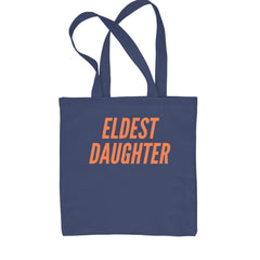 Eldest Daughter Shopping Tote Bag Navy Blue