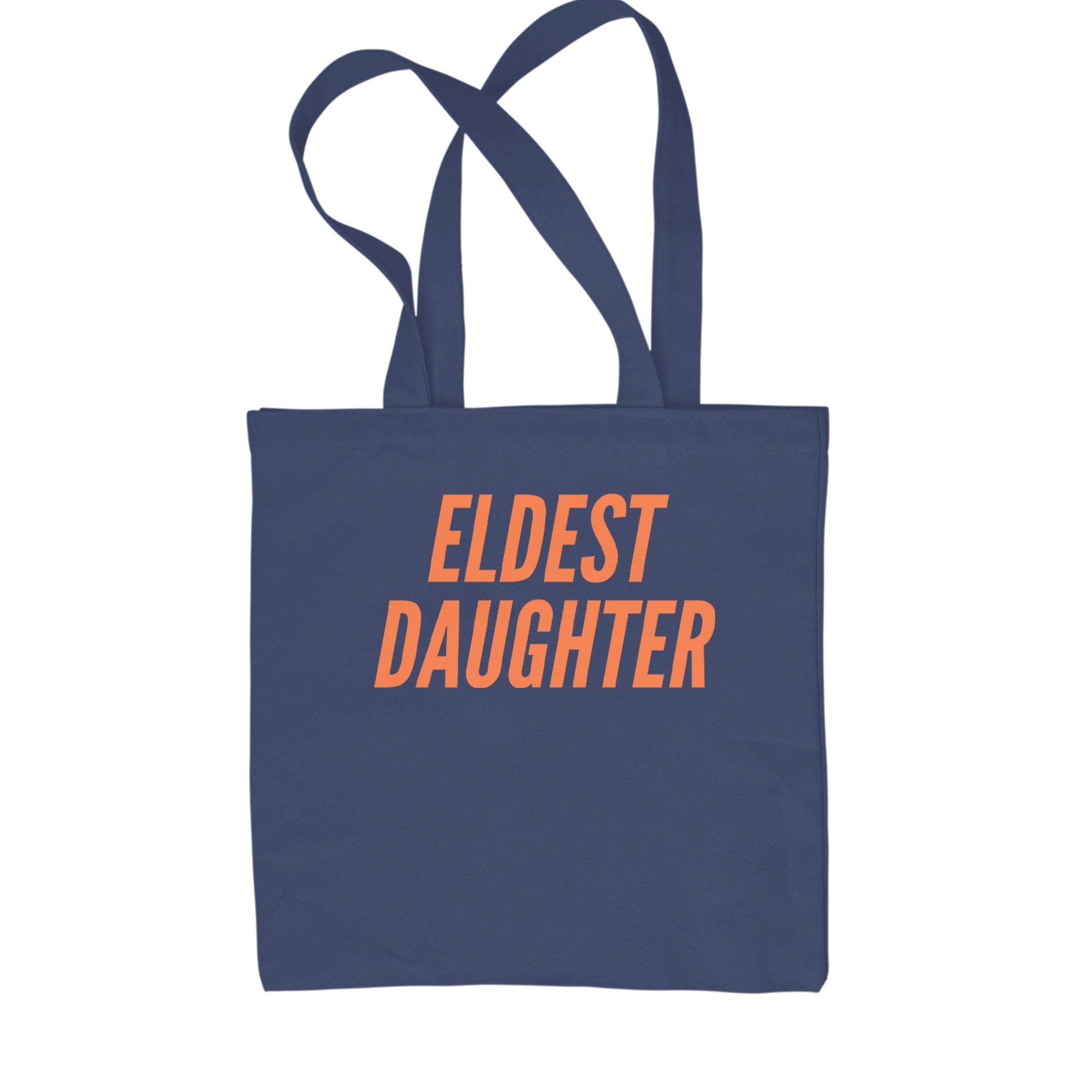 Eldest Daughter Shopping Tote Bag Navy Blue