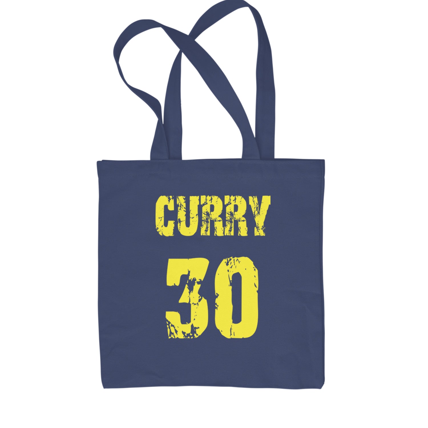 Curry #30 Shopping Tote Bag Navy Blue