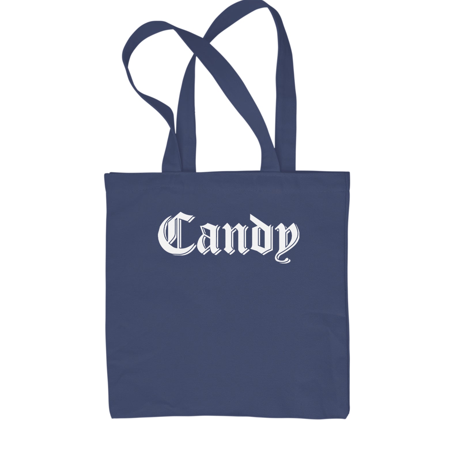 Candy Gothic Lettering Shopping Tote Bag